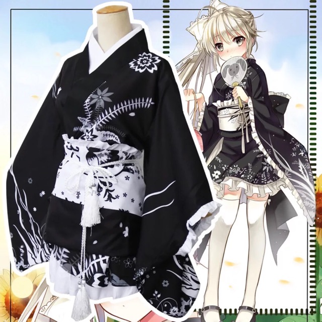 Bộ cosplay kimono cách điệu | BigBuy360 - bigbuy360.vn
