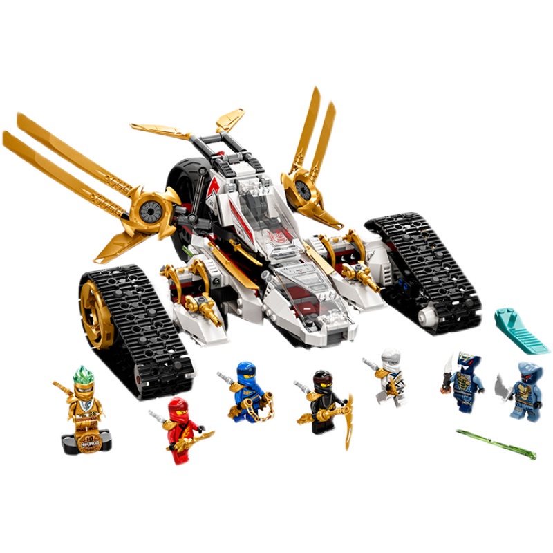 Mẫu Lắp Ráp mô hình 60081 Ninjago Ultra Sonic Raider Car
