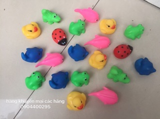 Set 20 con thú thả bồn tắm cho bé