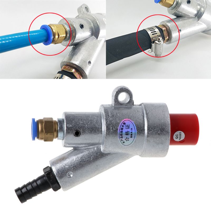 1 Bộ Súng Phun Cát Bằng Cacbua Kèm Đầu Phun DIY Tiện Dụng
