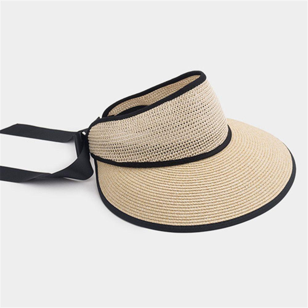 Mũ Cói Rộng Vành Chống Tia Uv Có Thể Điều Chỉnh Kích Cỡ