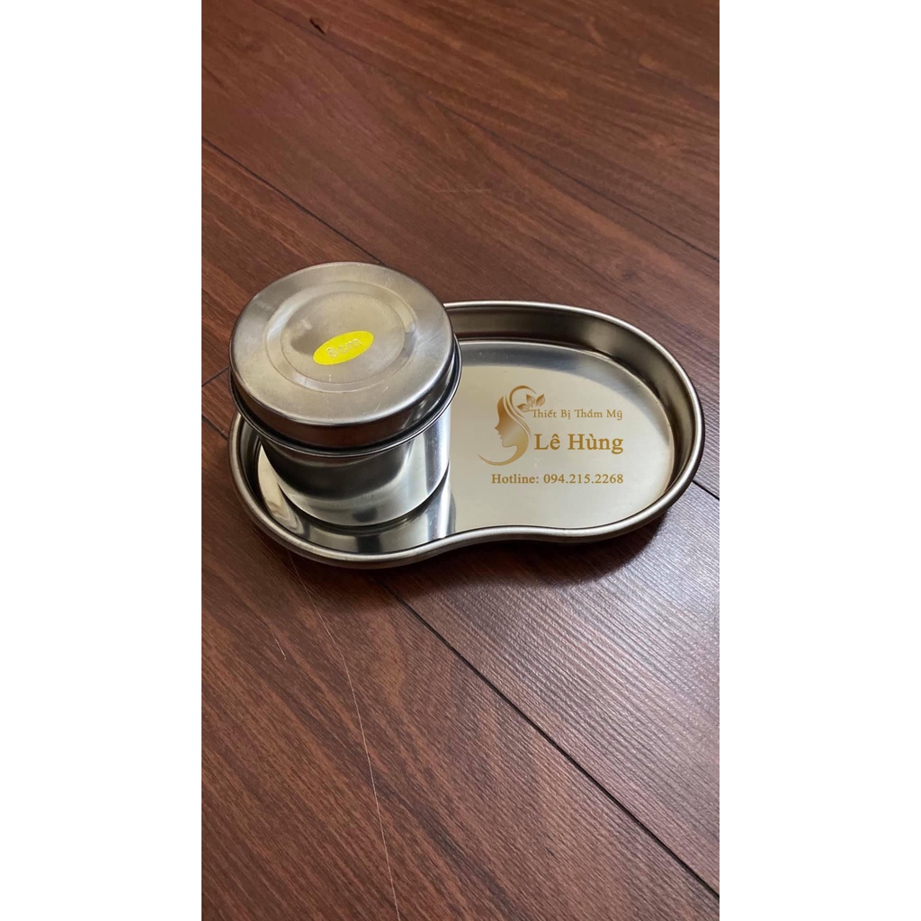 Khay hạt đậu inox phun xăm