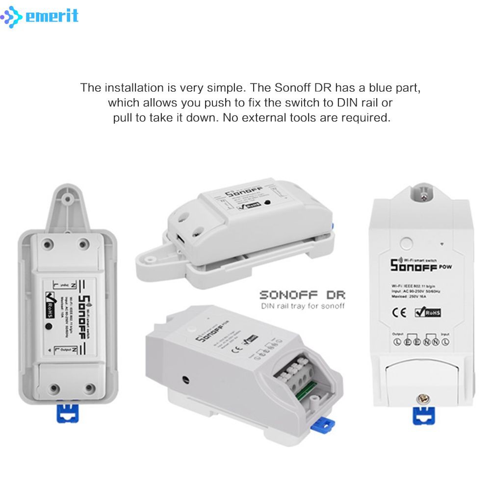 Bộ công tắc điều khiển Sonoff Dr - Sonoff