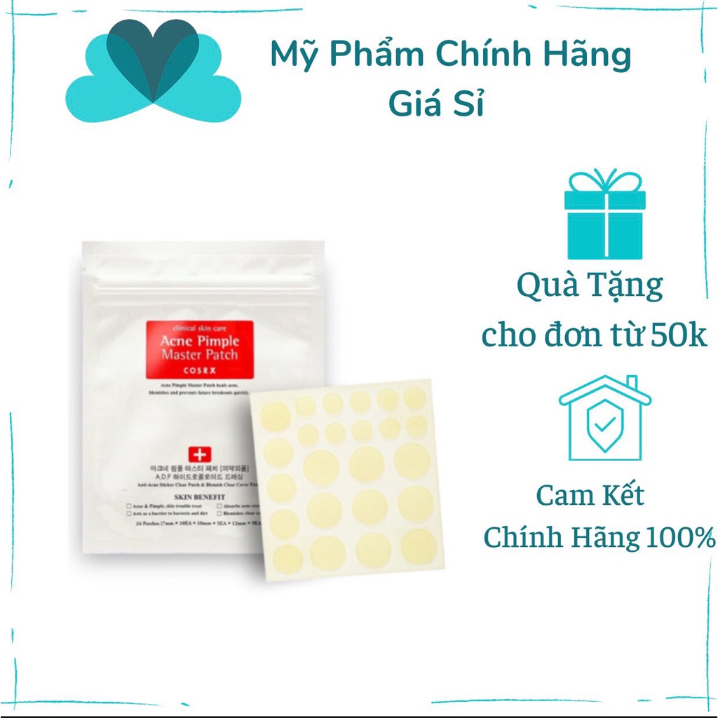 Miếng Dán Mụn Cosrx Acne Pimple Master Patch Hút Sạch Nhân Mụn Trên Da Khi Vừa Dán Lên