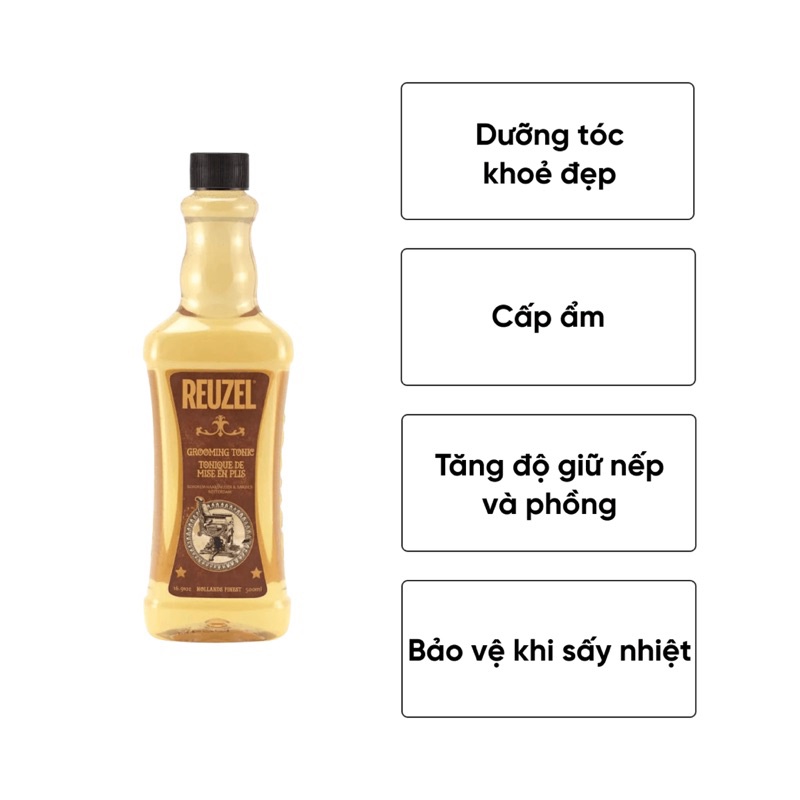 Xịt tạo phồng Pre-styling Reuzel Tonic Hà Lan