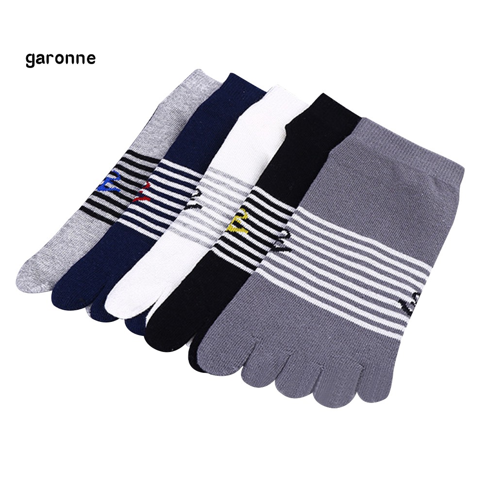 Vớ năm ngón chân vải mềm thoải mái thoáng khí cho nam