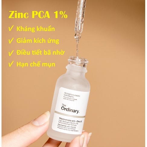Serum Niacinamide 10%+Zinc 1% The Ordinary Tinh Chất Tr ị Mụn | BigBuy360 - bigbuy360.vn