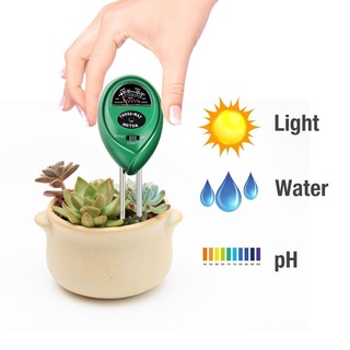 Dụng cụ đo PH của đất 3 trong 1 (PH, Độ ẩm, Ánh sáng) - Máy đo PH đất
