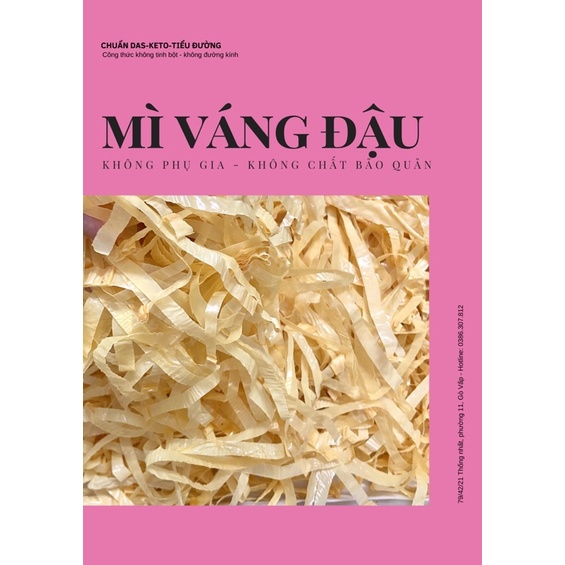 VÁNG ĐẬU LÁ - MÌ VÁNG ĐẬU DAS/KETO