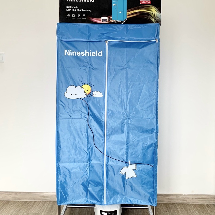 TỦ SẤY QUẦN ÁO NINESHIELD KB-006/ SAMSUNG ĐIỀU KHIỂN TỪ XA MẪU MỚI 2023