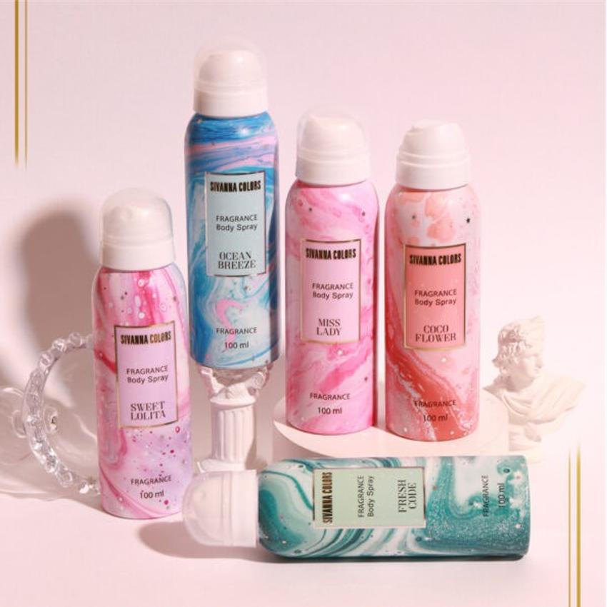 Xịt thơm toàn thân Sivanna Colors Fragrance Body Spray Thái Lan 100ml