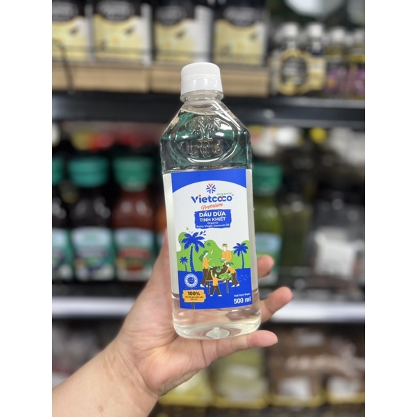 Dầu Dừa tinh khiết Organic Vietcoco 500ml