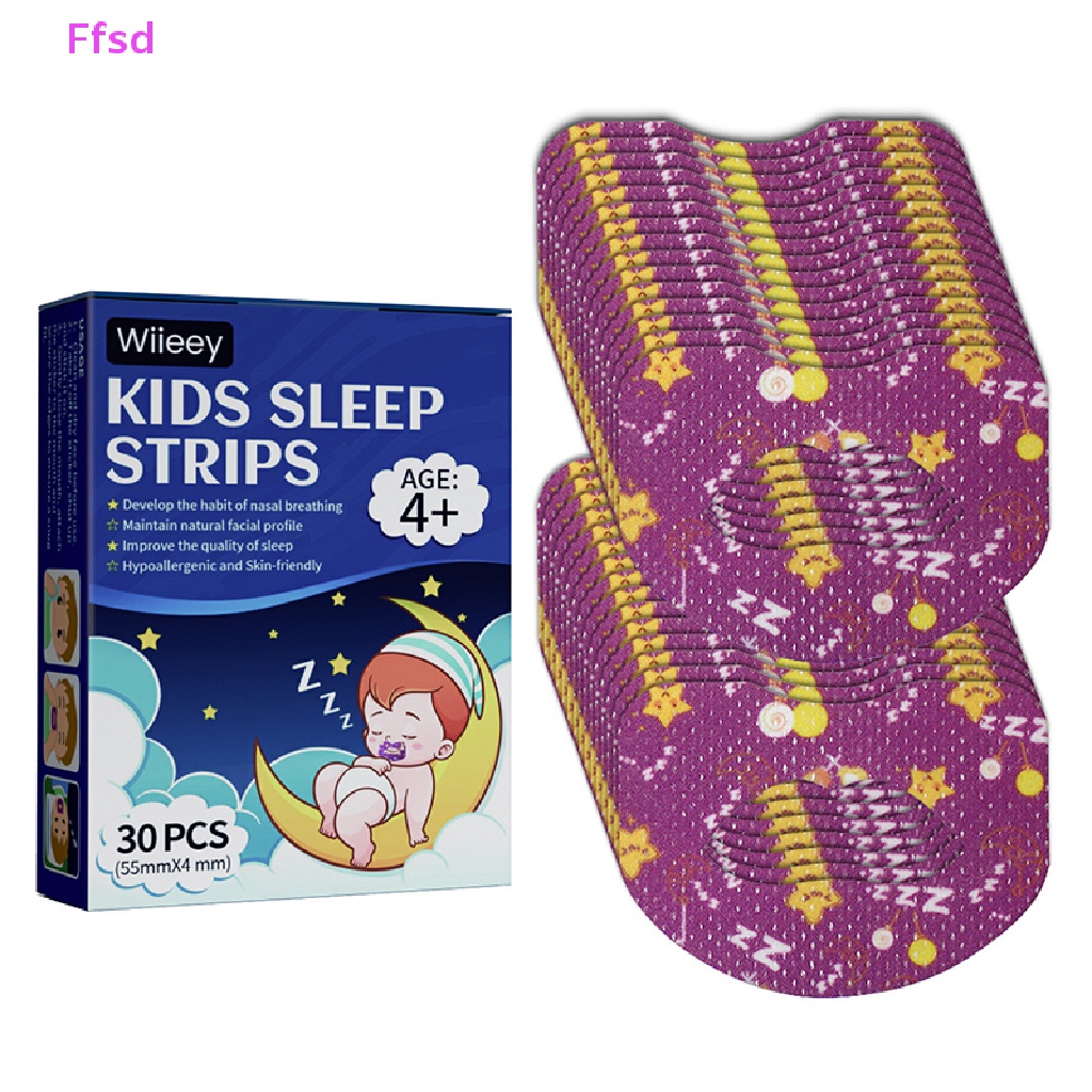 Set 30 Miếng Dán Chống Ngáy Tiện Dụng Khi Ngủ