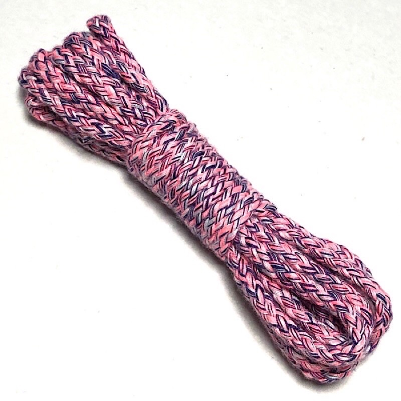 2,8 mét- Dây cotton ngũ sắc 5mm có lõi màu lạ ấn tượng