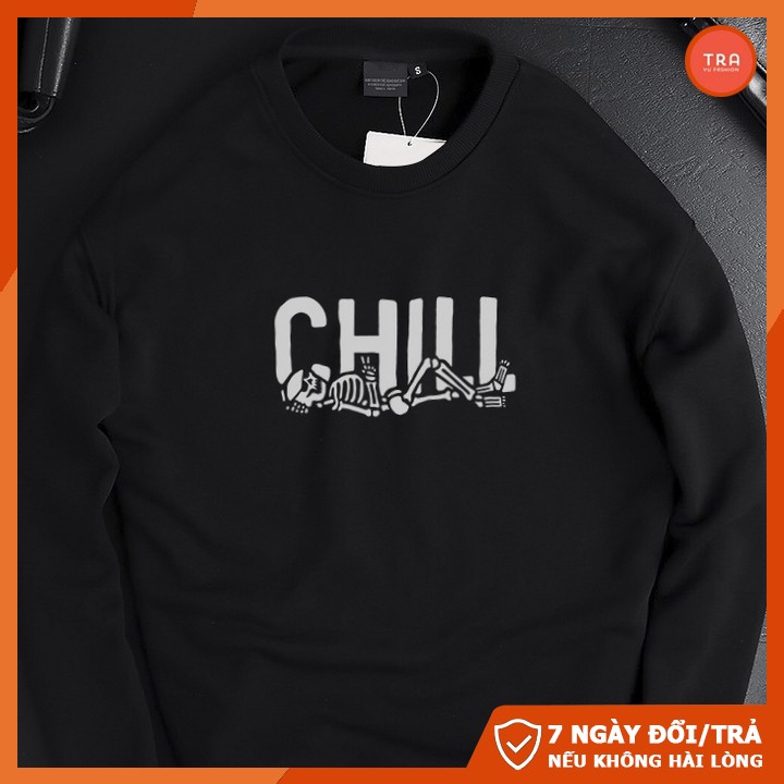 Áo thu đông nam tay dài nỉ Thái chất đẹp mặc Thu Đông giữ nhiệt Chill SW89 | BigBuy360 - bigbuy360.vn