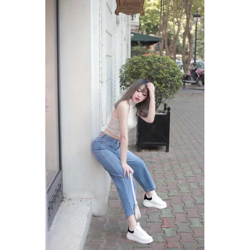 BÁN SỈ QUẦN JEAN SUÔNG M0377 VNXK CHO NỮ