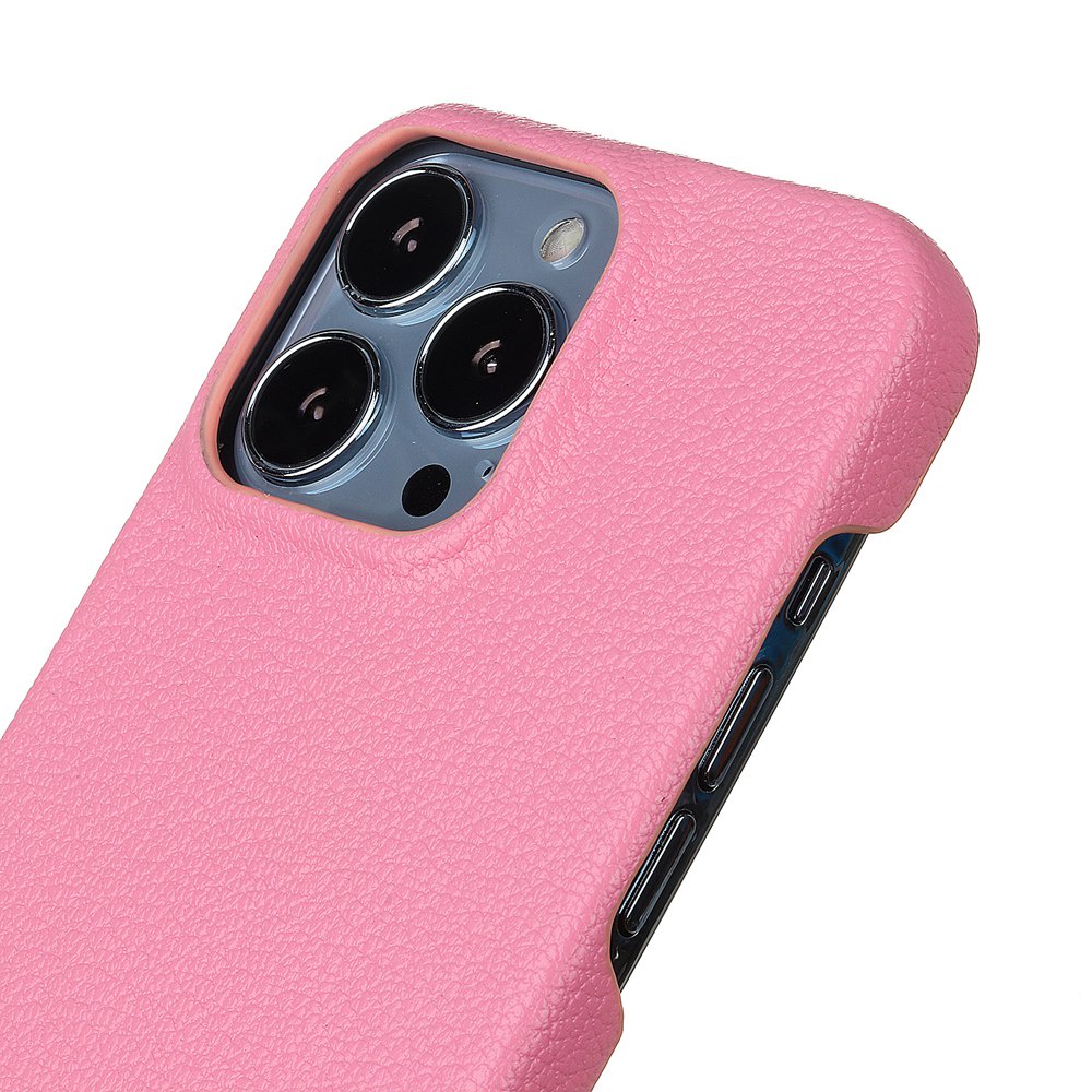 Ốp Lưng Bọc Da Sần Viền Mạ Cho Điện Thoại iPhone 13 12 11 Pro Max 13 Mini XR X XS Max