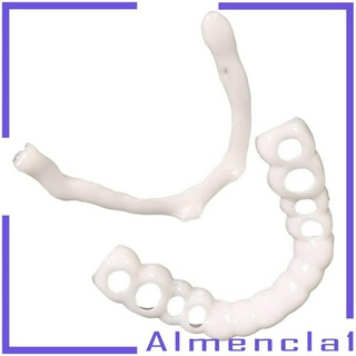 Veneers silicon mềm tạm thời giả trên