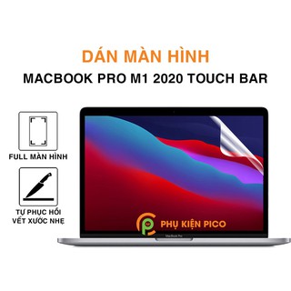 Dán màn hình Macbook Pro M1 2020 Touch Bar cao cấp dẻo trong suốt - Dán dẻo Macbook Pro M1 2020 Touch Bar
