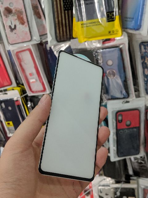 Kính cường lực ôm màn 3D cho Xiaomi Mi 9T / K20 / K20 Pro full màn bóng mượt hạn chế vân tay