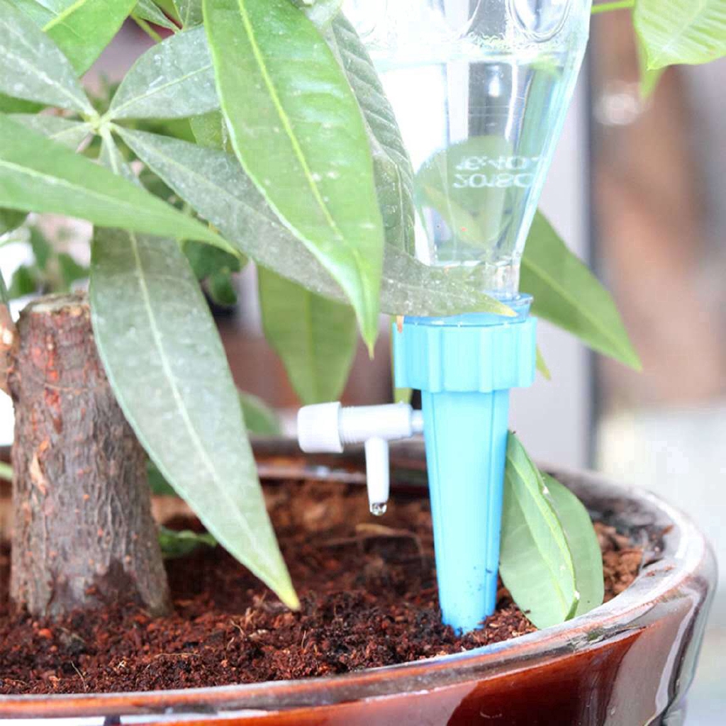 Plant Flower Self Watering Drip Spike Garden Adjustable Stake