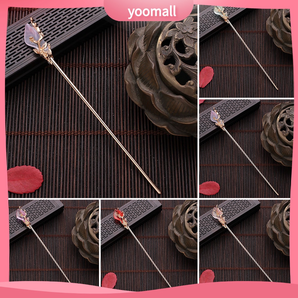 Trâm Cài Tóc Kim Loại Phong Cách Trung Hoa Xinh Xắn