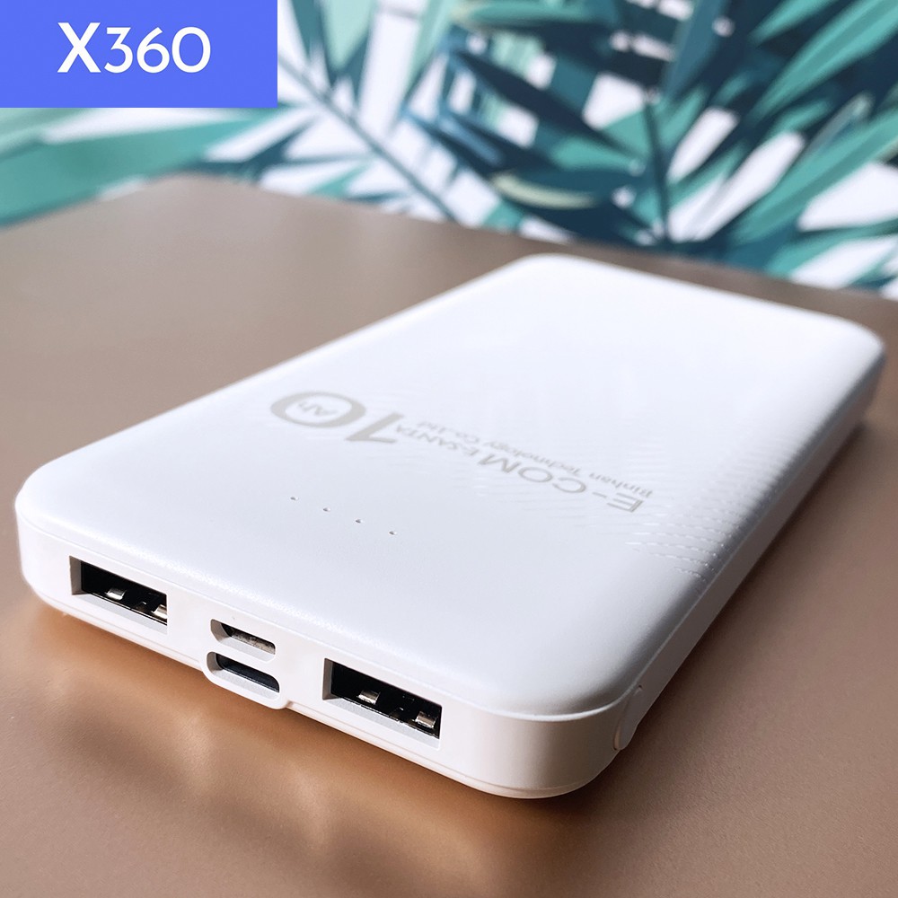 Pin sạc dự phòng 10000 mAh cao cấp chân sạc iPhone Lightning