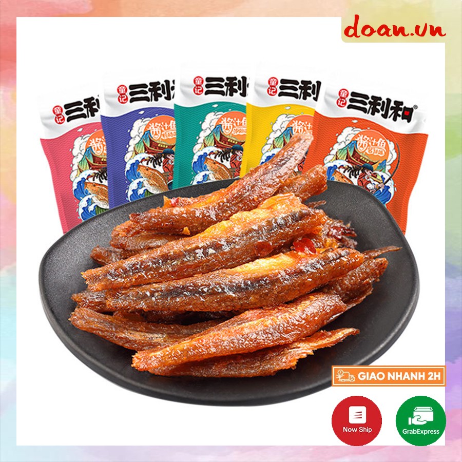 Cá khô cay thơm ngon Tam Lợi Hòa, cá khô cay thơm ngon nhiều vị DOAN