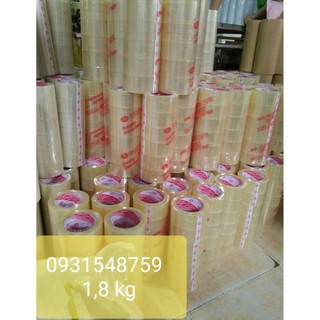 Combo 1 cây 6 cuộn băng keo trong ,đục 2kg