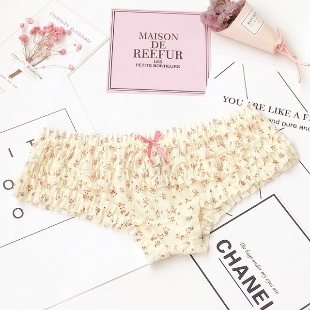 Quần lót ren tầng hoạ tiết siêu xinh gợi cảm cho nữ [cho chọn màu