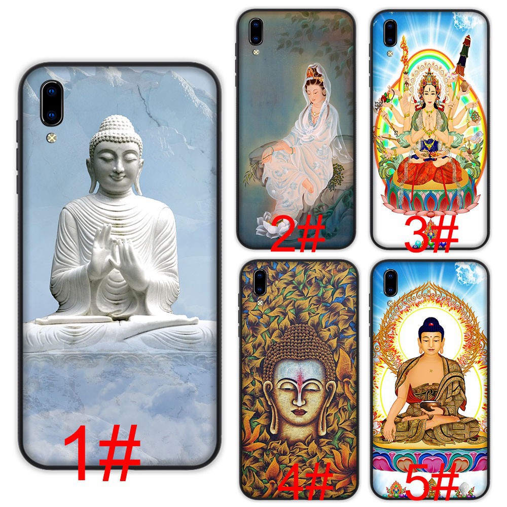 Soft Phone Case Realme X X2 XT X3 X7 X50 Q Q2 Lite Buddha Statue