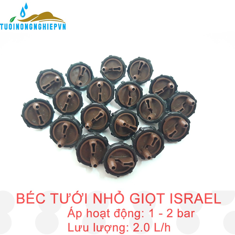 Đầu nhỏ giọt israel E1000 2l/h tưới nhỏ giọt tự động