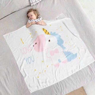 ⚡️CHĂN LỤA - Chăn Lụa Cotton Aden Siêu Mềm Mát (KT: 1m1x1m1)⚡️