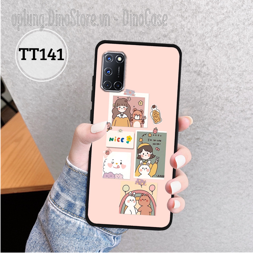 Ốp lưng Oppo A52/A92 - Oppo A32/A53 - Ốp điện thoại Oppo lưng cứng viền dẻo in hình vintage nhẹ nhàng dễ thương.