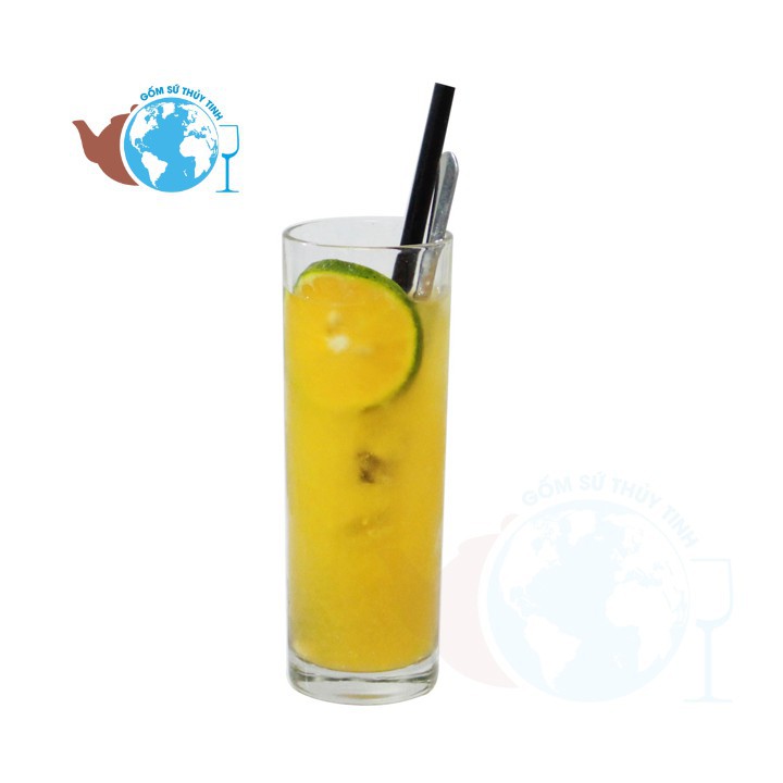 Bộ 6 ly thủy tinh ống trơn loại dày cao cấp hàng nhập khẩu Thái Lan