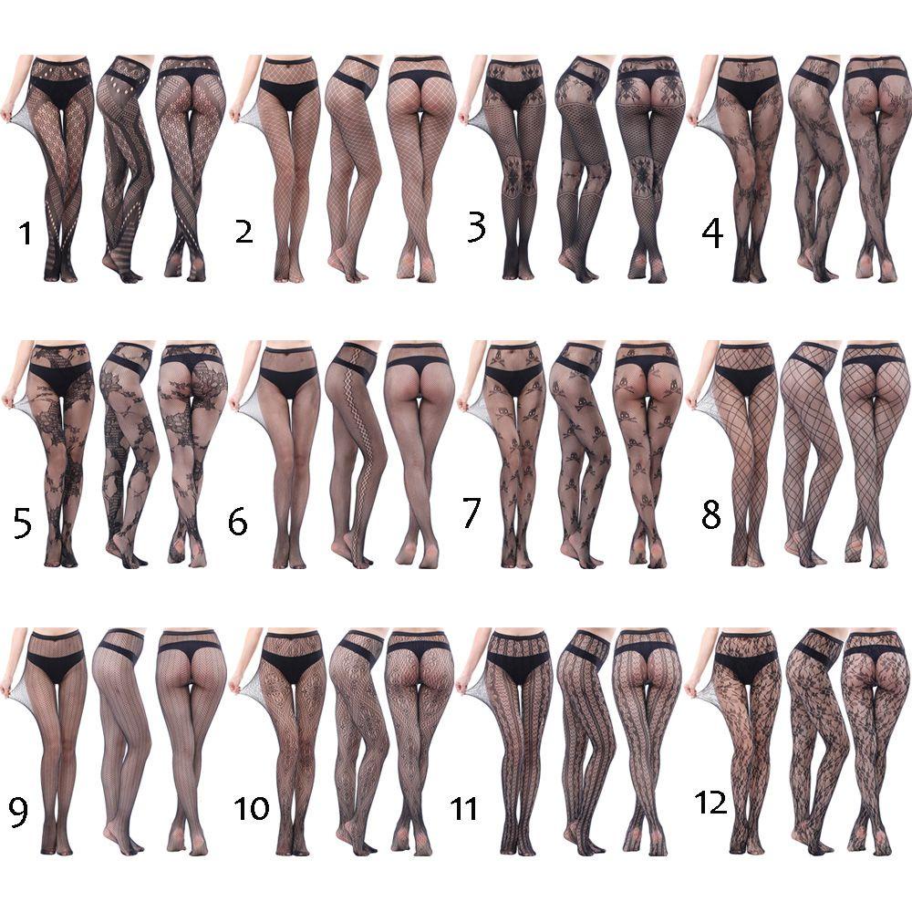 OSIER1 Tất Lưới Đen Gợi Cảm Cho Nữ
