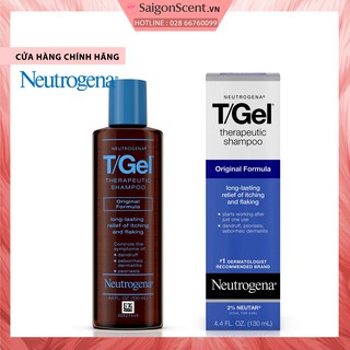 [SaigonScent] Dầu gội hỗ trợ gàu Neutrogena T/gel Therapeutic Shampoo-Original Formula ( 130mL )
