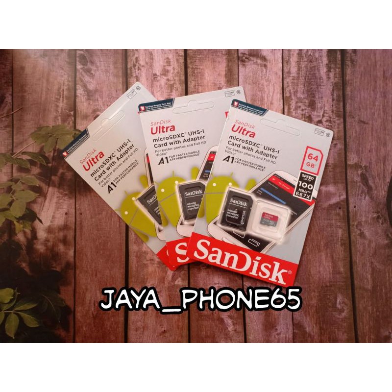 Thẻ Nhớ Micro Sd Sandisk 16gb, 32gb, 64 Gb 128 Gb, 256 Gb