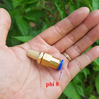 Đầu lọc nước bằng đông thau cho hệ thống phun sương làm mát tạo độ ẩm