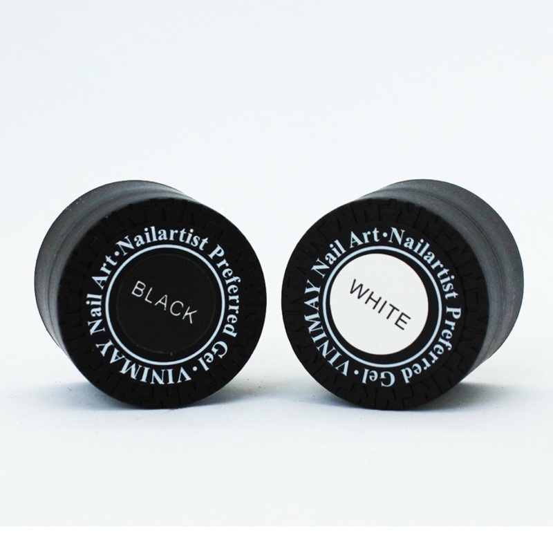 Gel Nhện trang trí móng 💥 CAM KẾT CHÍNH HÃNG 💥 Gel mạng nhện Vinimay 4 màu Đen, Trắng, Vàng, Bạc lên tông cực đẹp