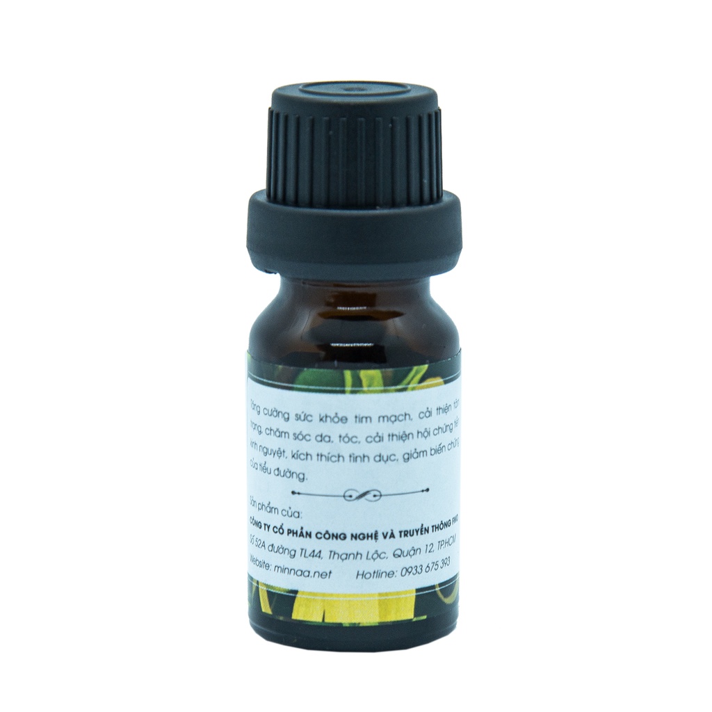 Tinh dầu xông phòng Ngọc Lan Tây 10ml, Tinh dầu Minnaa nhập khẩu