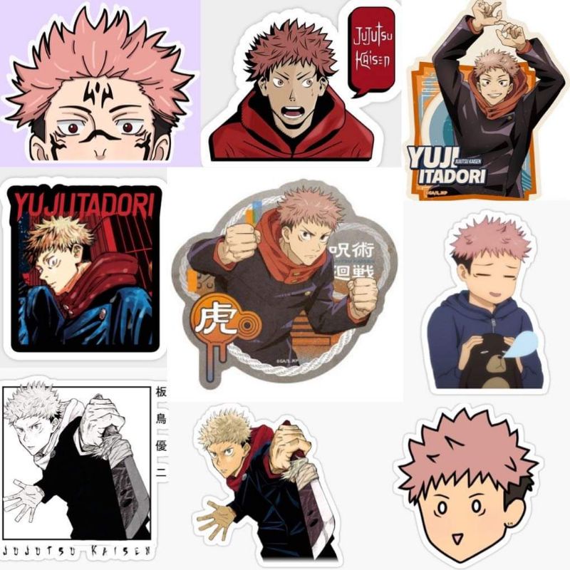 10-60 hình dán Stickers Yuji Itadori - Jujutsu Kaisen decal