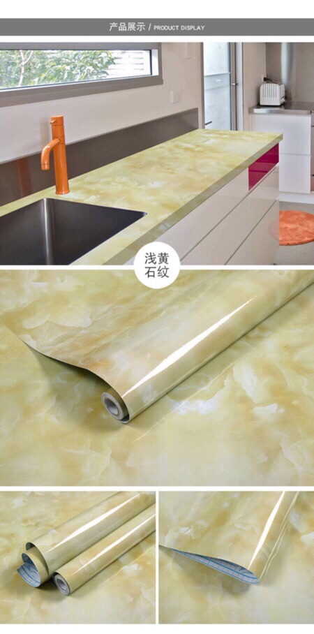 Giấy dán bếp, giấy dán tường TRÁNG NHÔM , chịu nhiệt , chống dầu mỡ rộng 60cm dài 5m | BigBuy360 - bigbuy360.vn