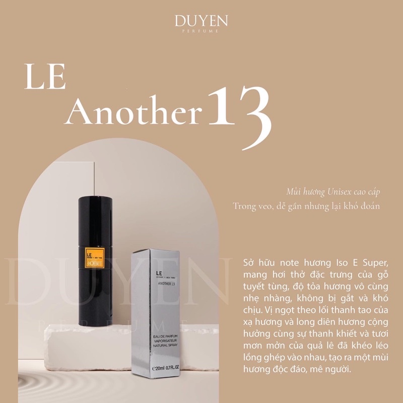 Nước hoa mini 20ml LE ANOTHER 13