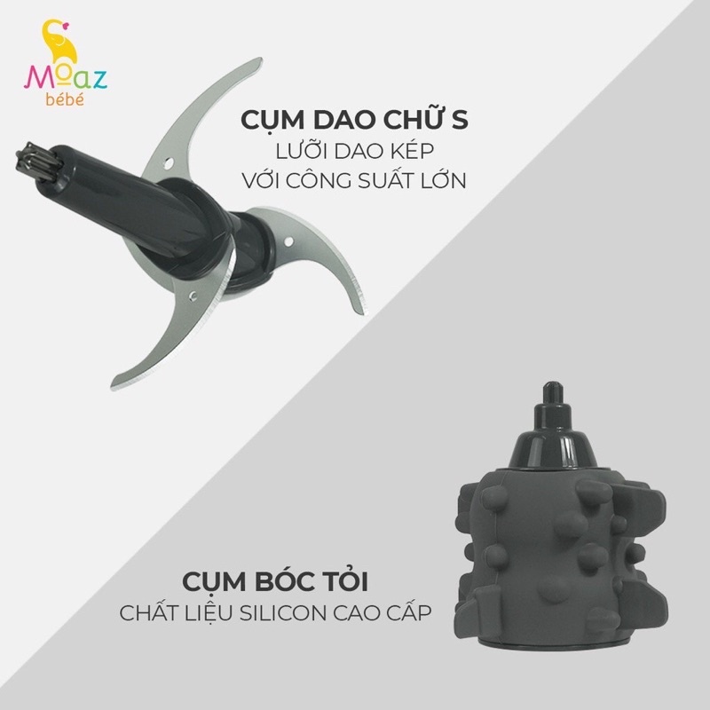 Máy Xay Cầm Tay Đa Năng Moaz BéBé MB-032