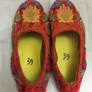 [FREESHIP] Hài,múa bale, hia tế lễ,thêu tay hàng xịn, hài mừng thọ đế cao
