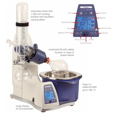 Bộ cô quay chân không (Rotary Evaporator) Model :RE-100D-Phoenix instrument/Germany