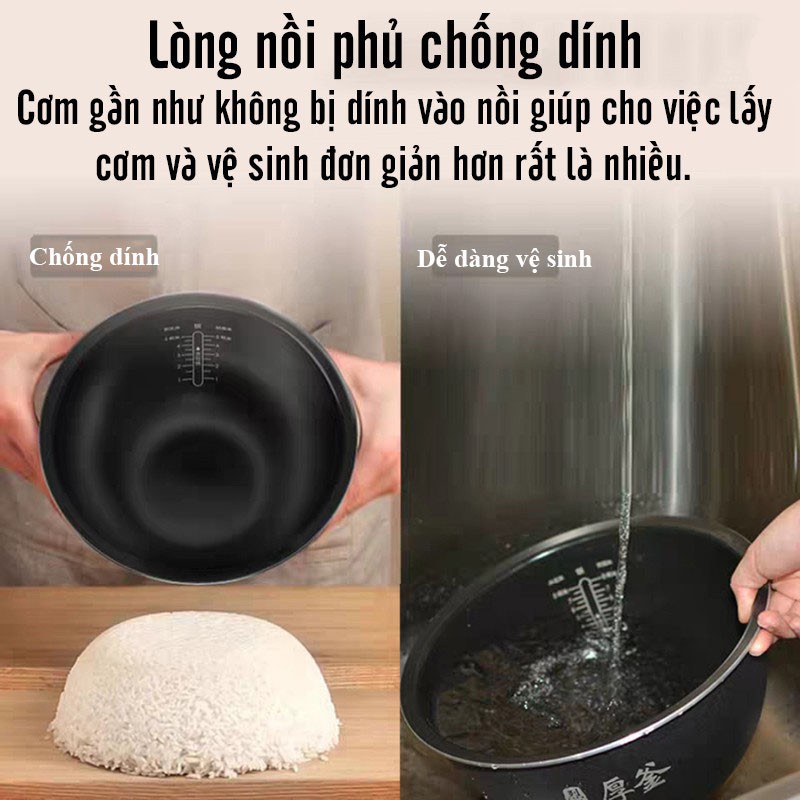 Nồi Cơm Điện Cao Tần Thông Minh Xiaomi Mijia 3L-4L IHFB02CM Điện Từ Cao Cấp Chính Hãng xa bằng ứng dụng a VT161 | BigBuy360 - bigbuy360.vn