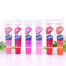 Son xăm Romantic Bear WoW long lasting lip color Sexy Red