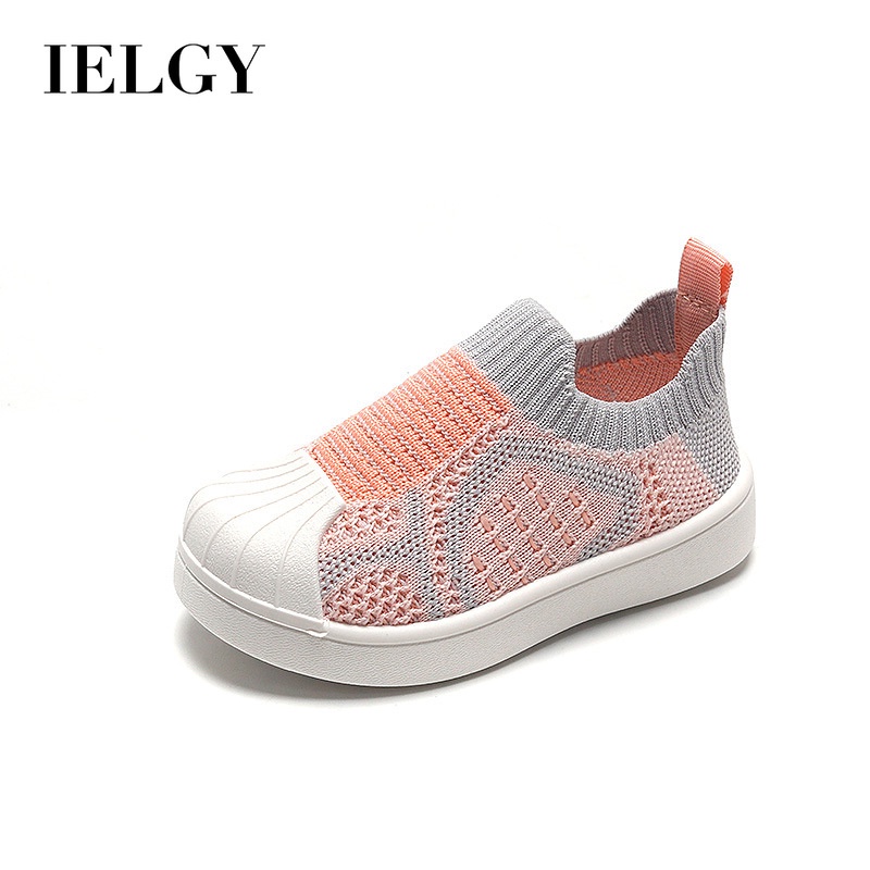 Đôi giày dệt IELGY kiểu lưới thời trang xuân thu dành cho trẻ em